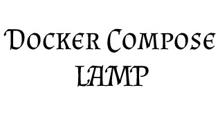 Docker compose で LAMP 環境作成